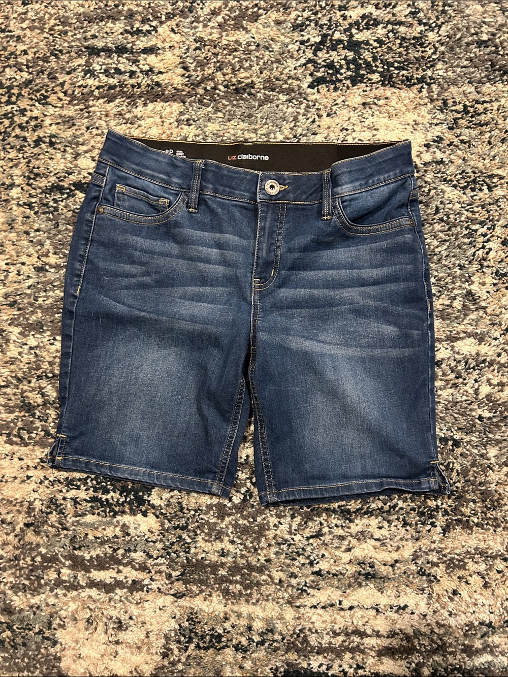 Liz Claiborne Women’s Stretch Denim Shorts